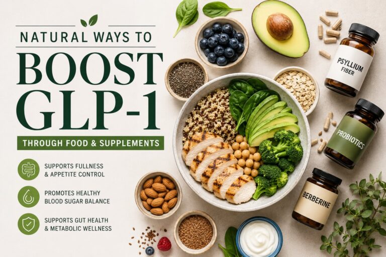 Natural Ways to Boost GLP 1 with Food and Supplements